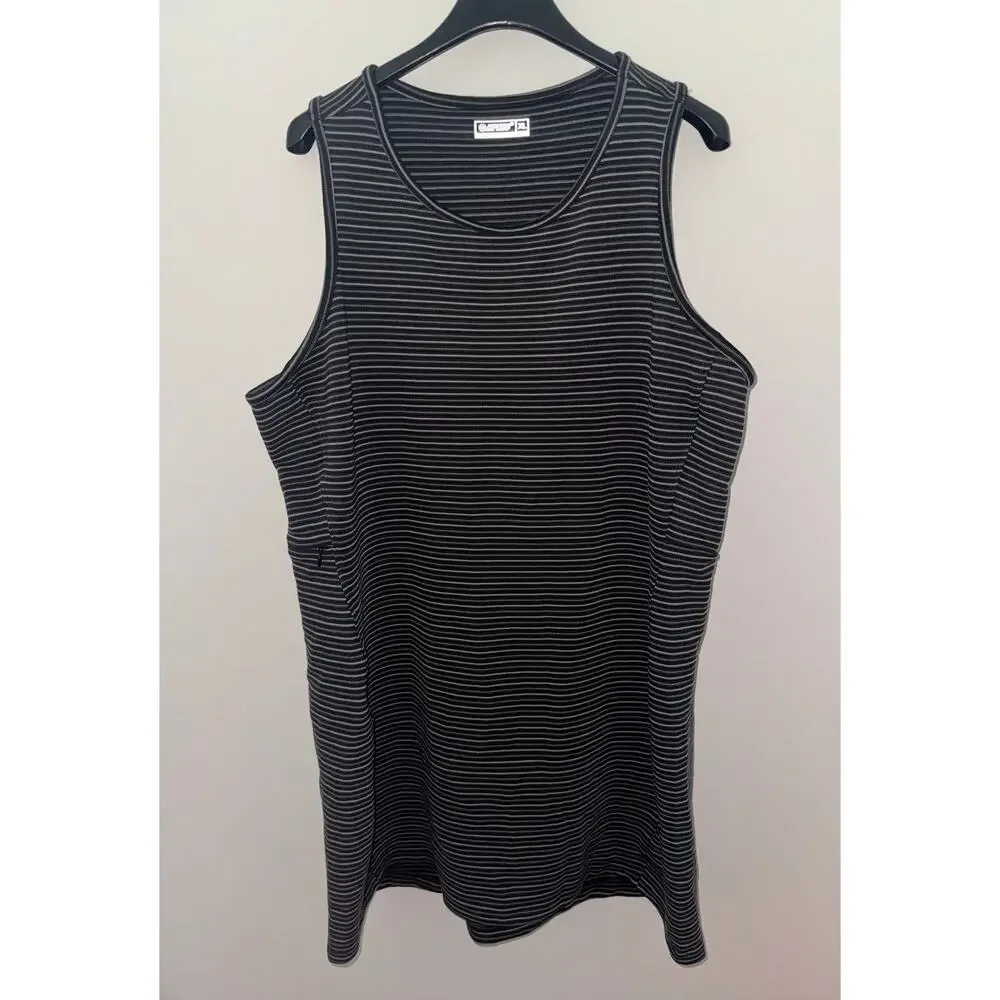 New With Tags Hi Tec Two Tone Sleeveless Ottoman Dress Womens XL‎ Zipper Pocket - Picture 6 of 6